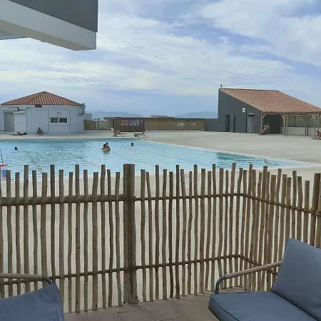 T2 Pour 5 Pers Avec Piscine Et Parking - - Fr-1-195-88 * Le Barcarès